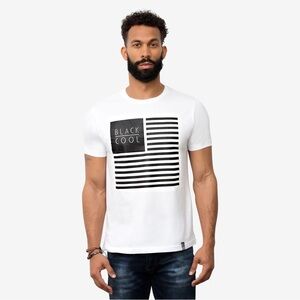 Black Cool THE RENAISSANCE LABEL tee shirt size M